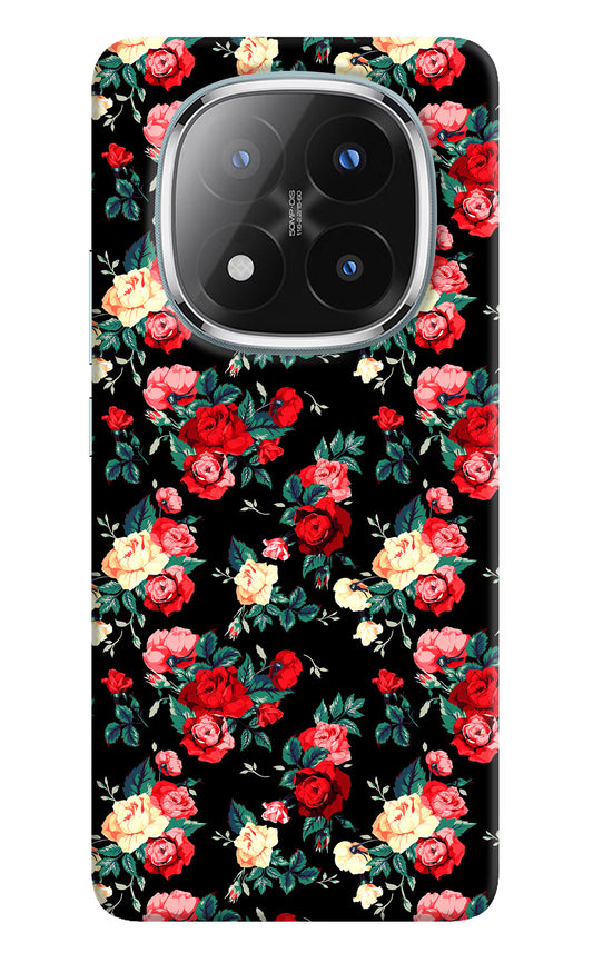 Rose Pattern Redmi Note 14 Pro Plus 5G Back Cover