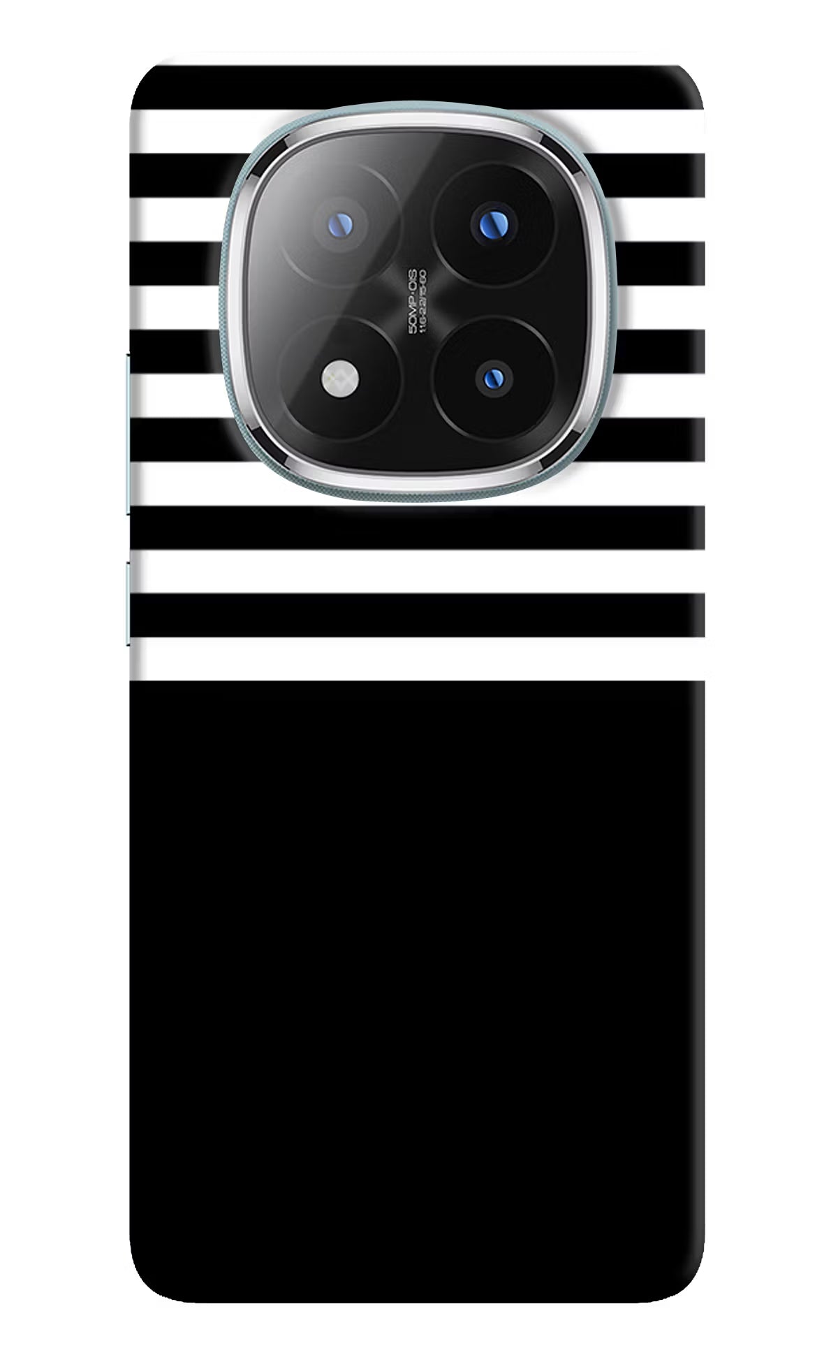 Black and White Print Redmi Note 14 Pro Plus 5G Hard Case Back Cover by Casekaro