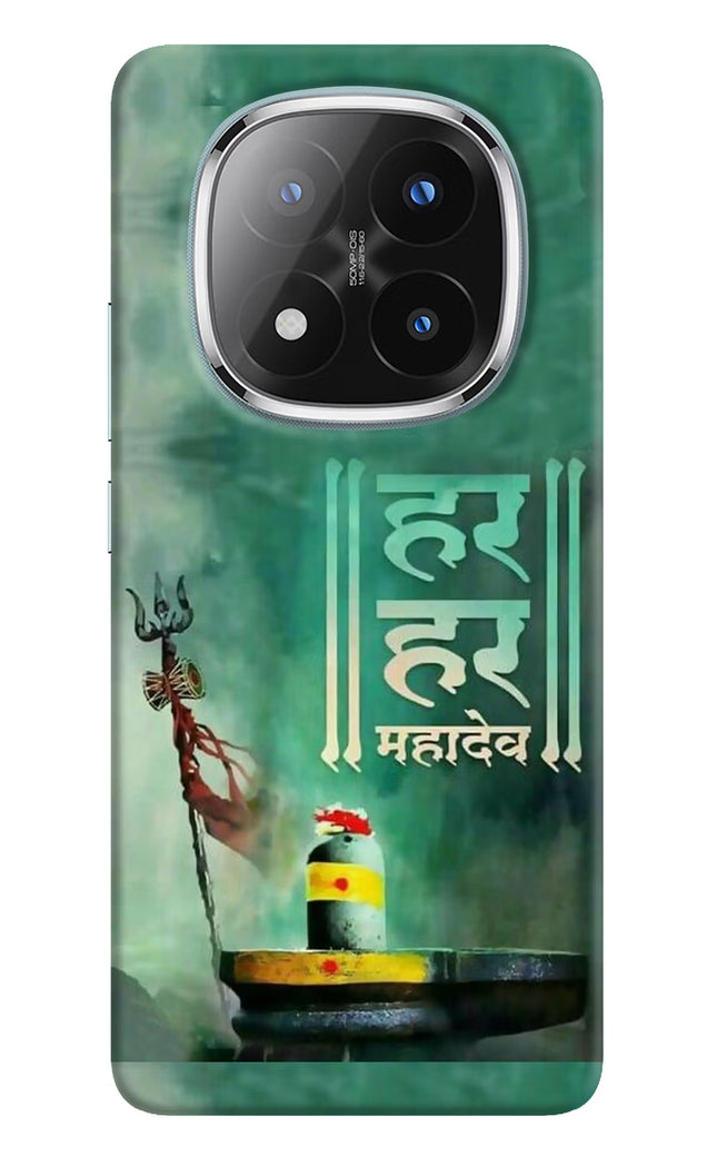 Har Har Mahadev Shivling Redmi Note 14 Pro Plus 5G Hard Case Back Cover by Casekaro