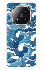Blue Waves Redmi Note 14 Pro Plus 5G Hard Case Back Cover by Casekaro