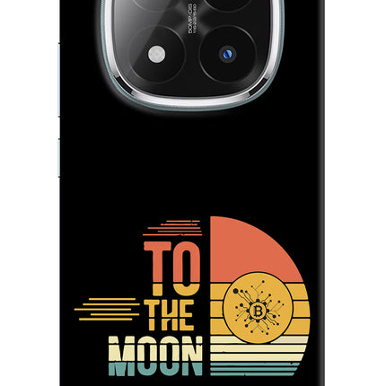 To the Moon Redmi Note 14 Pro Plus 5G Hard Case Back Cover by Casekaro