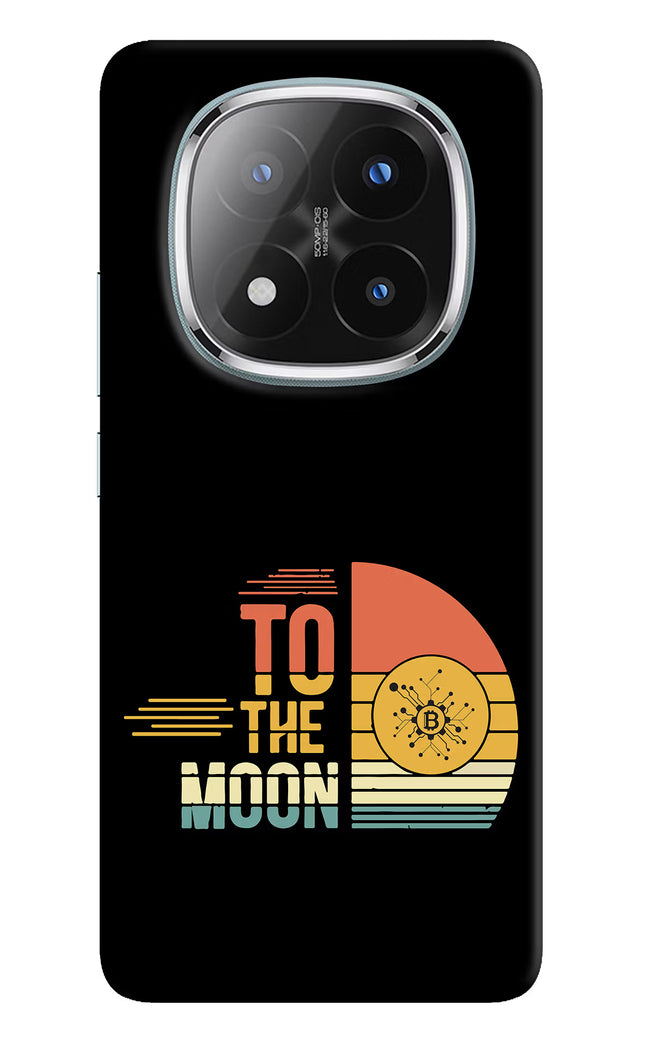 To the Moon Redmi Note 14 Pro Plus 5G Hard Case Back Cover by Casekaro