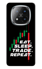 Eat Sleep Trade Repeat Redmi Note 14 Pro Plus 5G Hard Case Back Cover by Casekaro