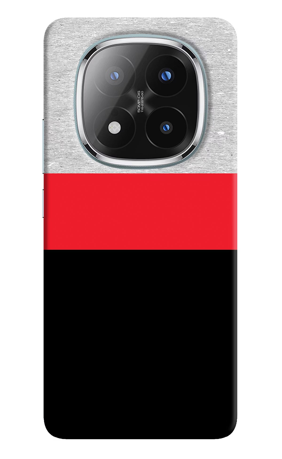 Tri Color Pattern Redmi Note 14 Pro Plus 5G Back Cover