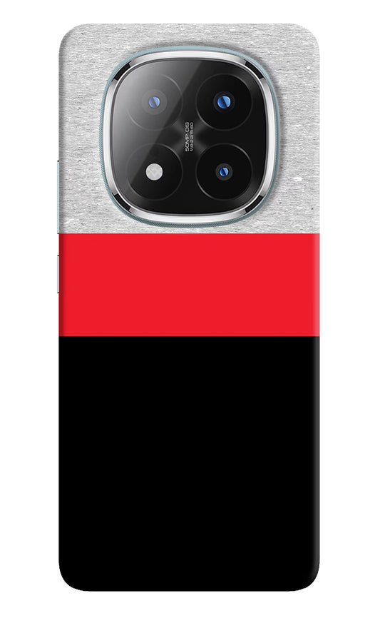 Tri Color Pattern Redmi Note 14 Pro Plus 5G Back Cover