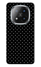 White Dots Redmi Note 14 Pro Plus 5G Hard Case Back Cover by Casekaro
