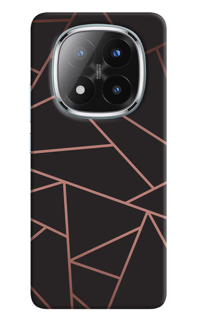 Geometric Pattern Redmi Note 14 Pro Plus 5G Hard Case Back Cover by Casekaro