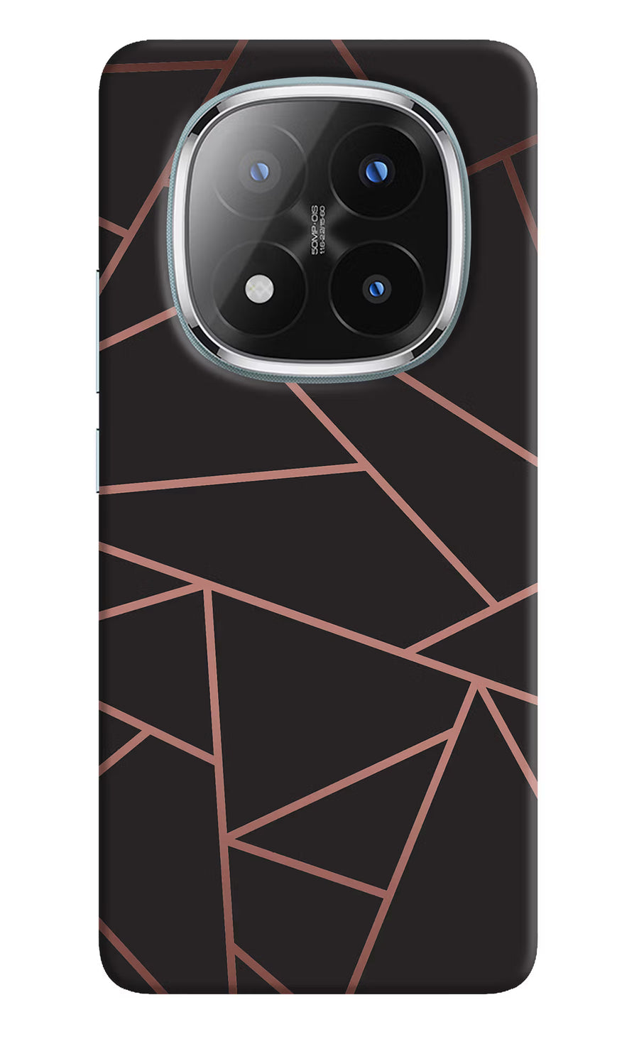 Geometric Pattern Redmi Note 14 Pro Plus 5G Back Cover, Hard case