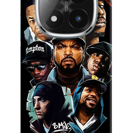Rappers Redmi Note 14 Pro Plus 5G Hard Case Back Cover by Casekaro