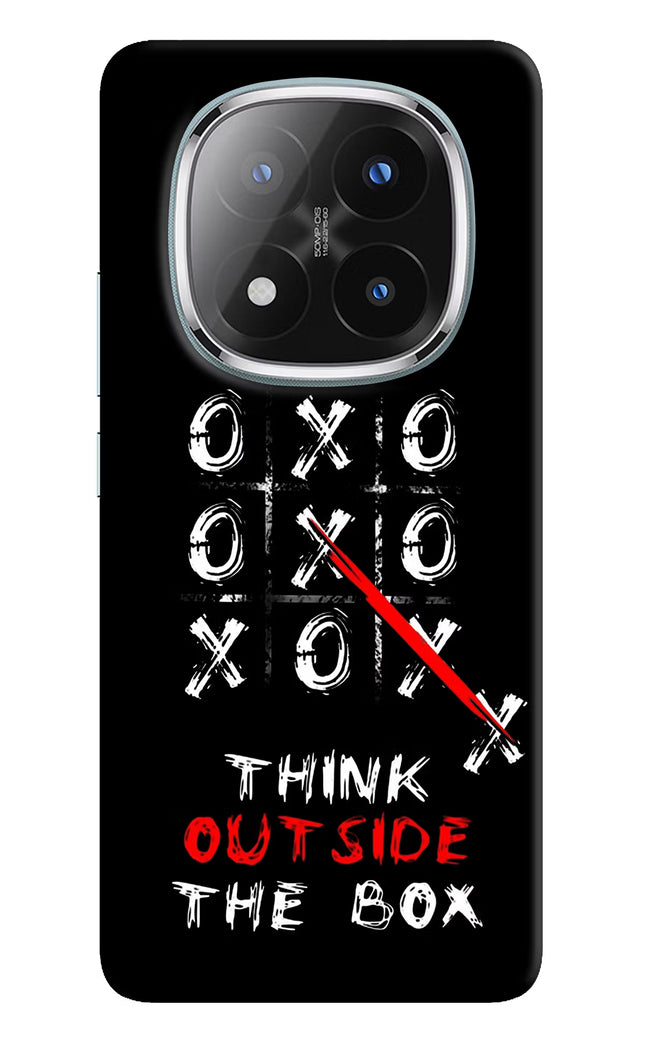 Think out of the BOX Redmi Note 14 Pro Plus 5G Hard Case Back Cover by Casekaro