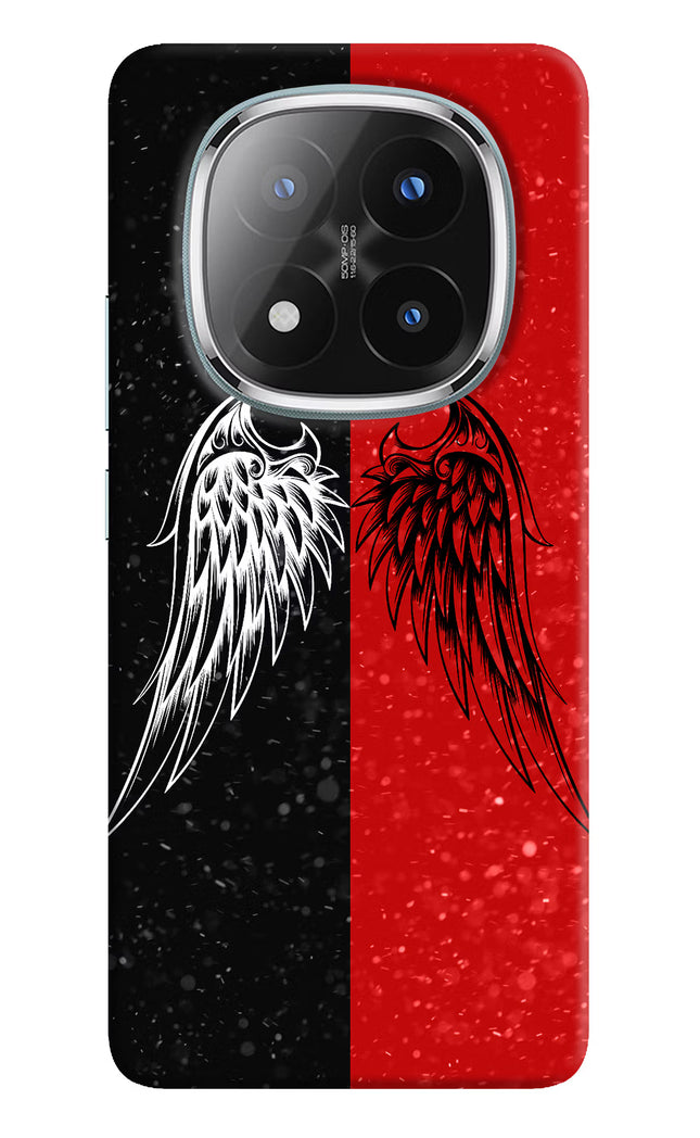 Wings Redmi Note 14 Pro Plus 5G Hard Case Back Cover by Casekaro