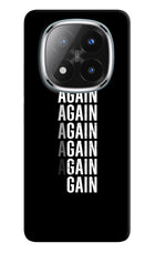 Again Again Gain Redmi Note 14 Pro Plus 5G Hard Case Back Cover by Casekaro