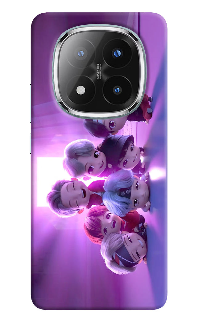 BTS Chibi Redmi Note 14 Pro Plus 5G Hard Case Back Cover by Casekaro