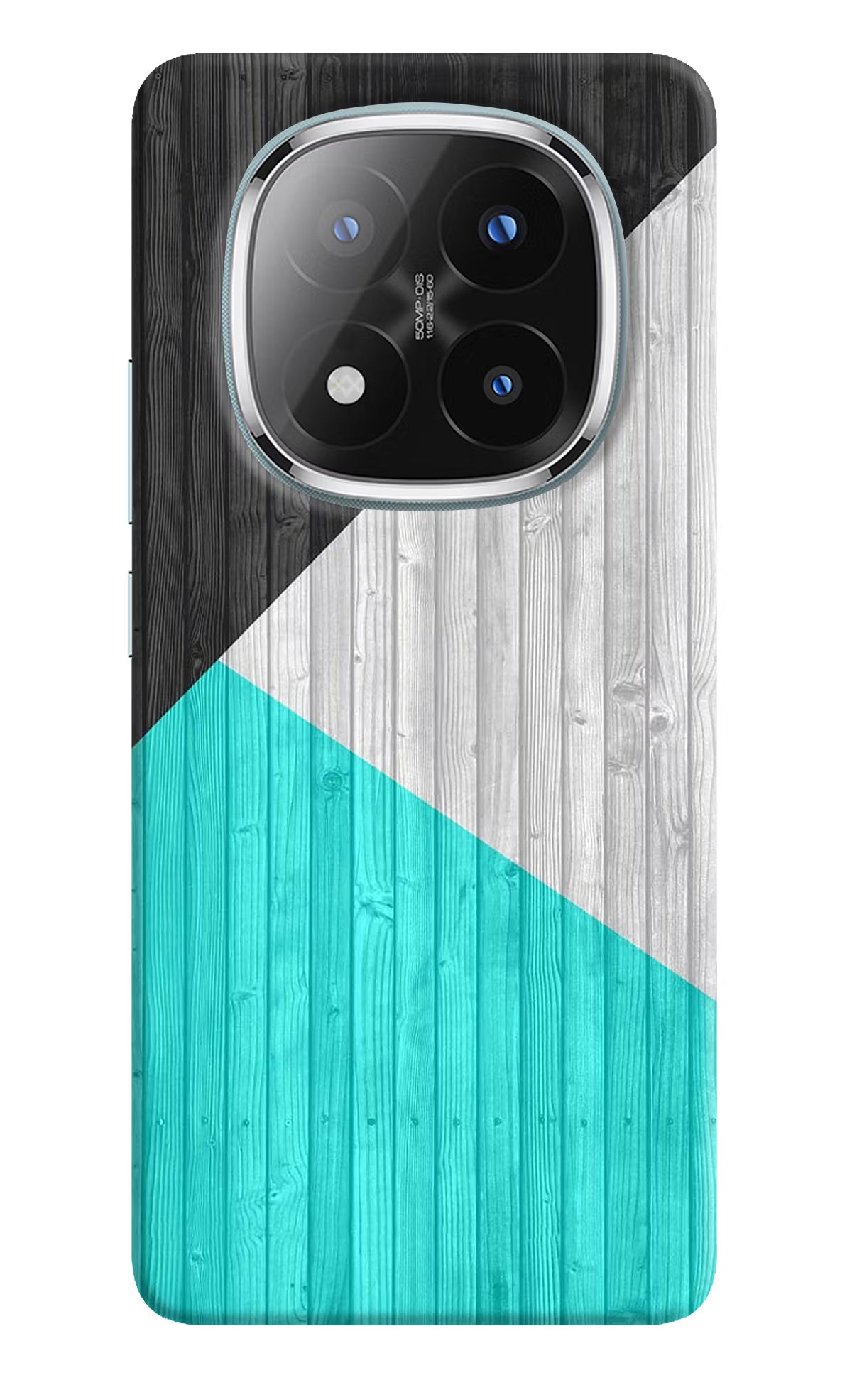 Wooden Abstract Redmi Note 14 Pro Plus 5G Back Cover