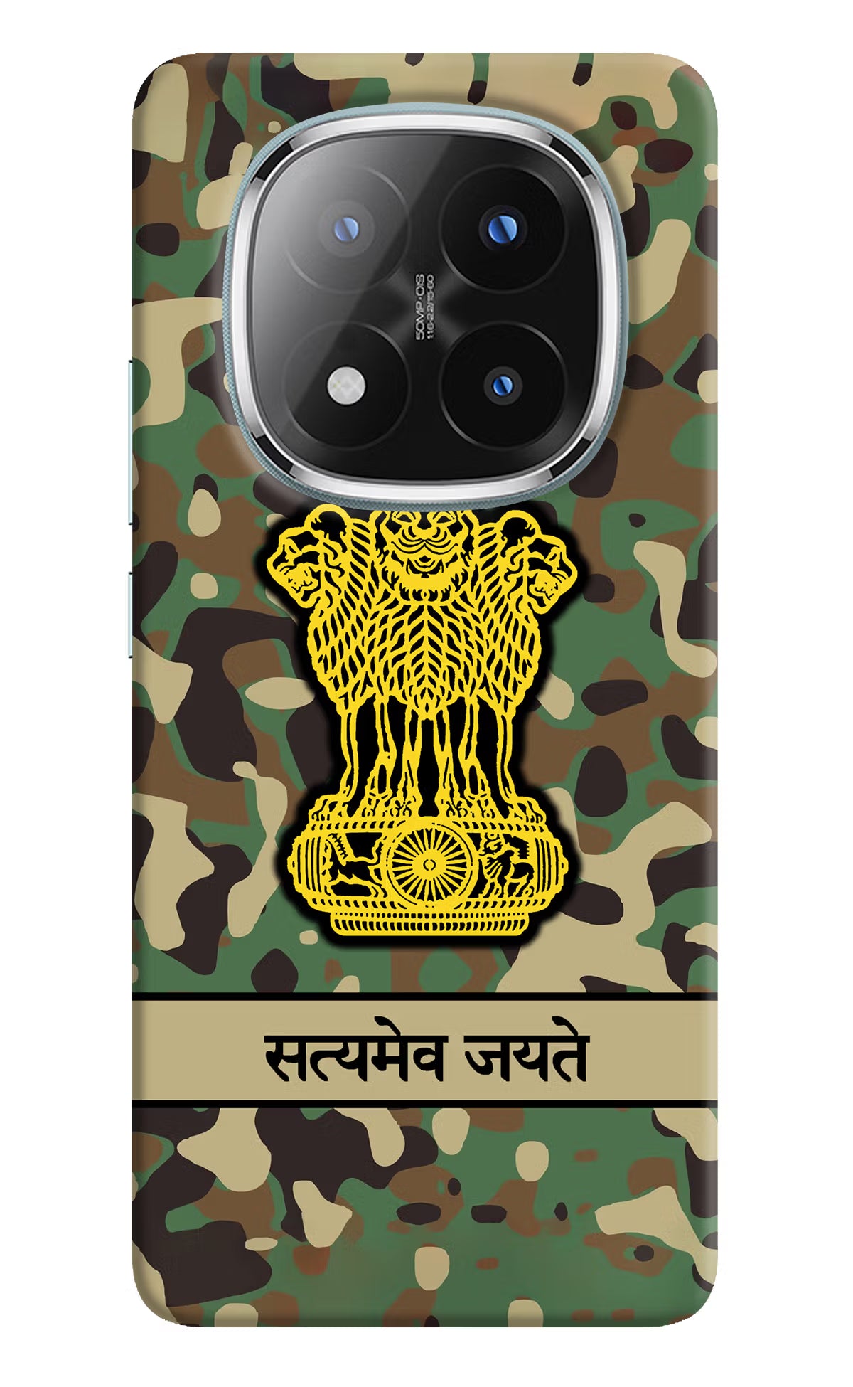 Satyamev Jayate Army Redmi Note 14 Pro Plus 5G Back Cover