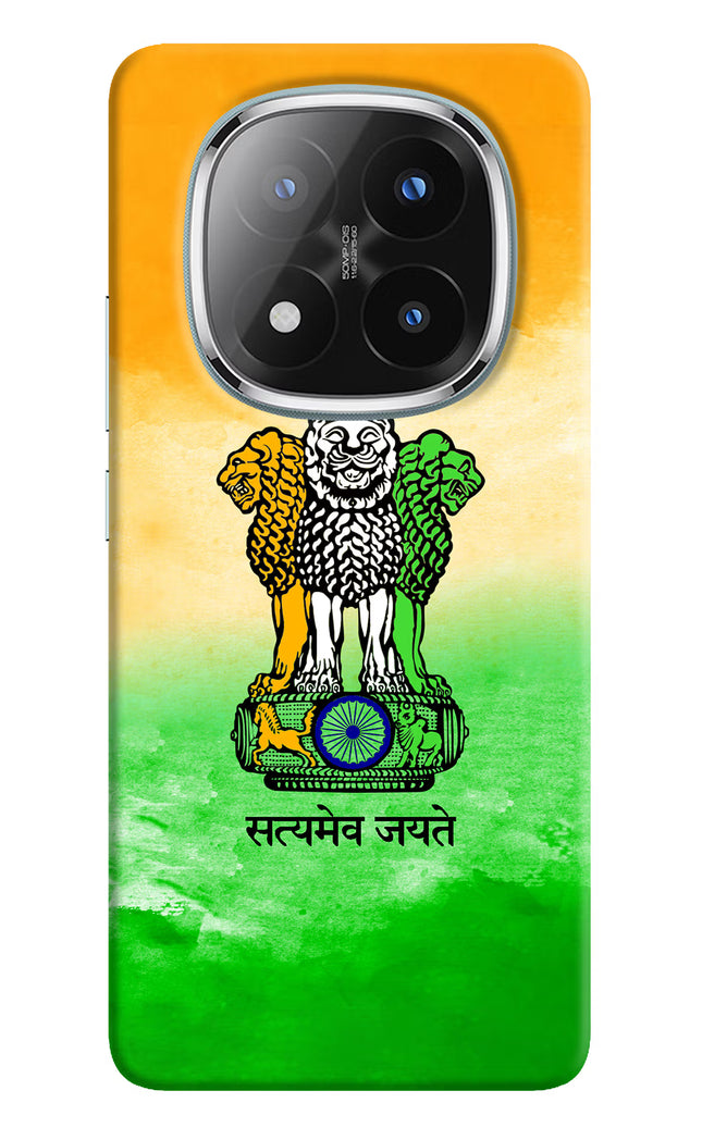 Satyamev Jayate Flag Redmi Note 14 Pro Plus 5G Hard Case Back Cover by Casekaro