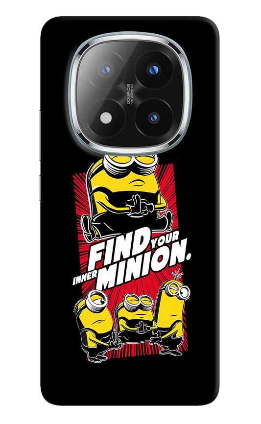 Find your inner Minion Redmi Note 14 Pro Plus 5G Back Cover