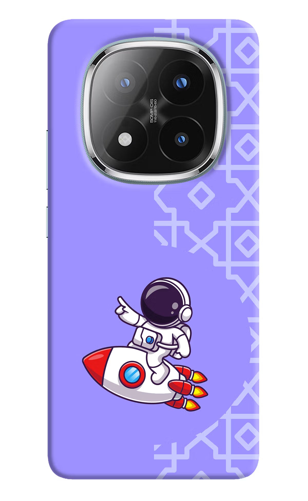 Cute Astronaut Redmi Note 14 Pro Plus 5G Back Cover