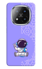 Cute Astronaut Chilling Redmi Note 14 Pro Plus 5G Hard Case Back Cover by Casekaro