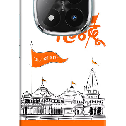 Jai Shree Ram Hindu Redmi Note 14 Pro Plus 5G Hard Case Back Cover by Casekaro