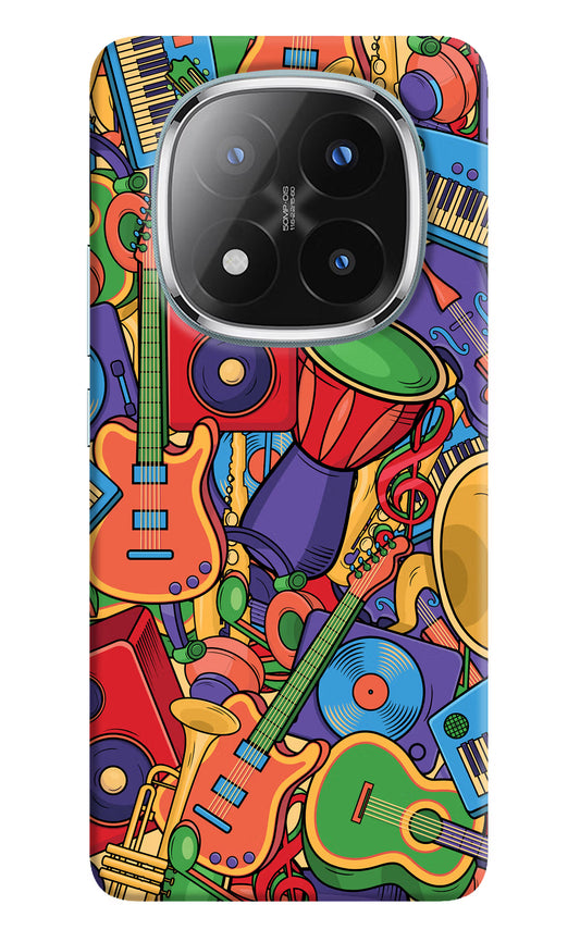 Music Instrument Doodle Redmi Note 14 Pro Plus 5G Back Cover