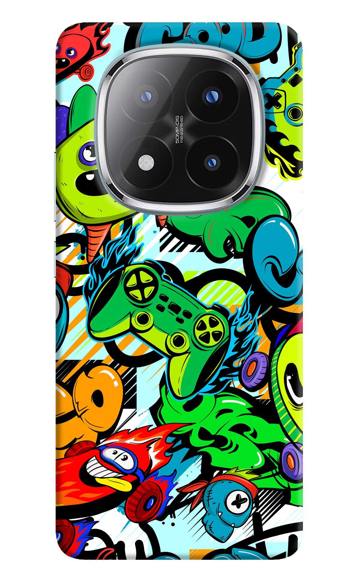 Game Doodle Redmi Note 14 Pro Plus 5G Back Cover