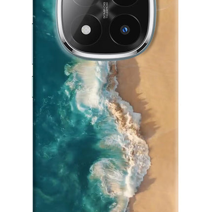 Ocean Beach Redmi Note 14 Pro Plus 5G Hard Case Back Cover by Casekaro