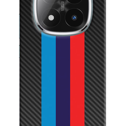 BMW Stripes Pattern Redmi Note 14 Pro Plus 5G Hard Case Back Cover by Casekaro