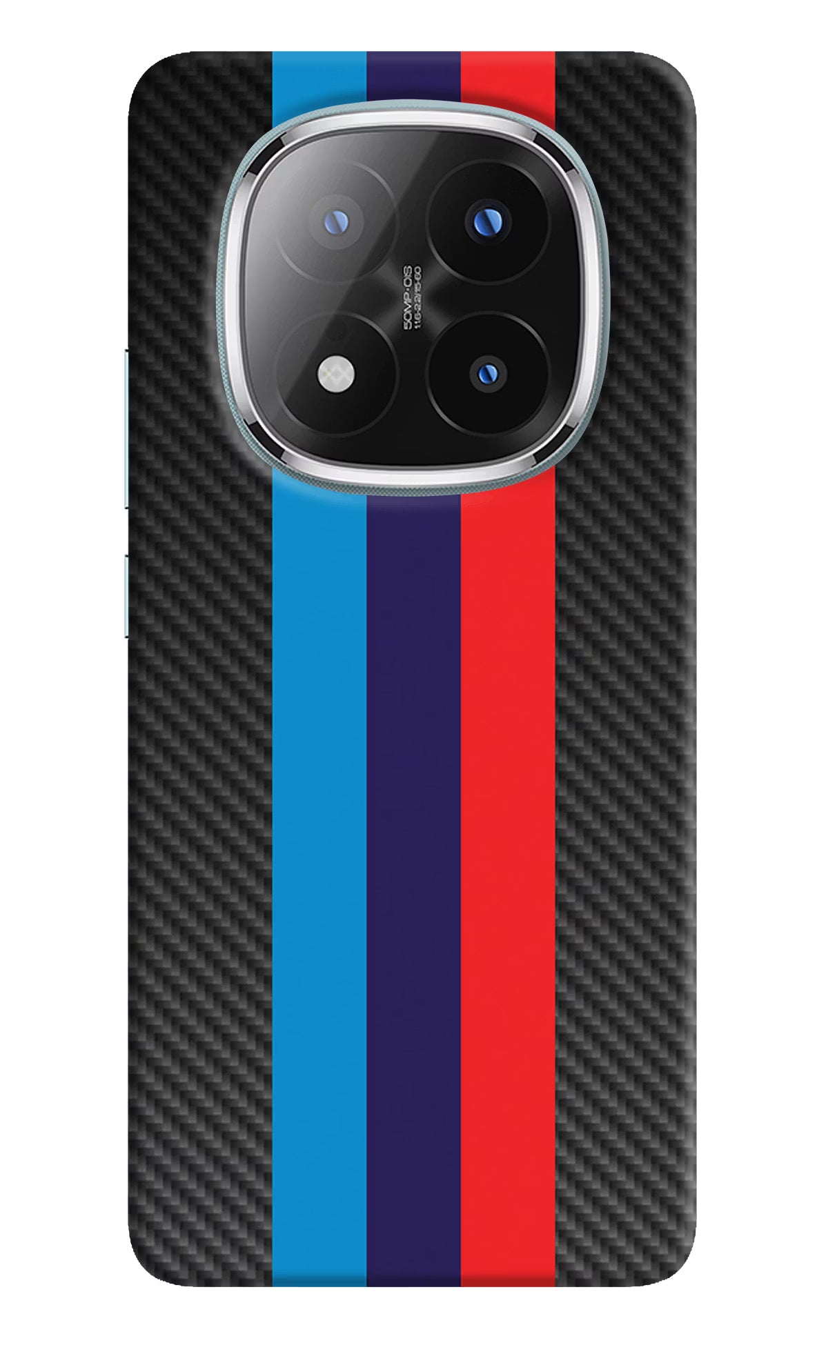 BMW Stripes Pattern Redmi Note 14 Pro Plus 5G Back Cover