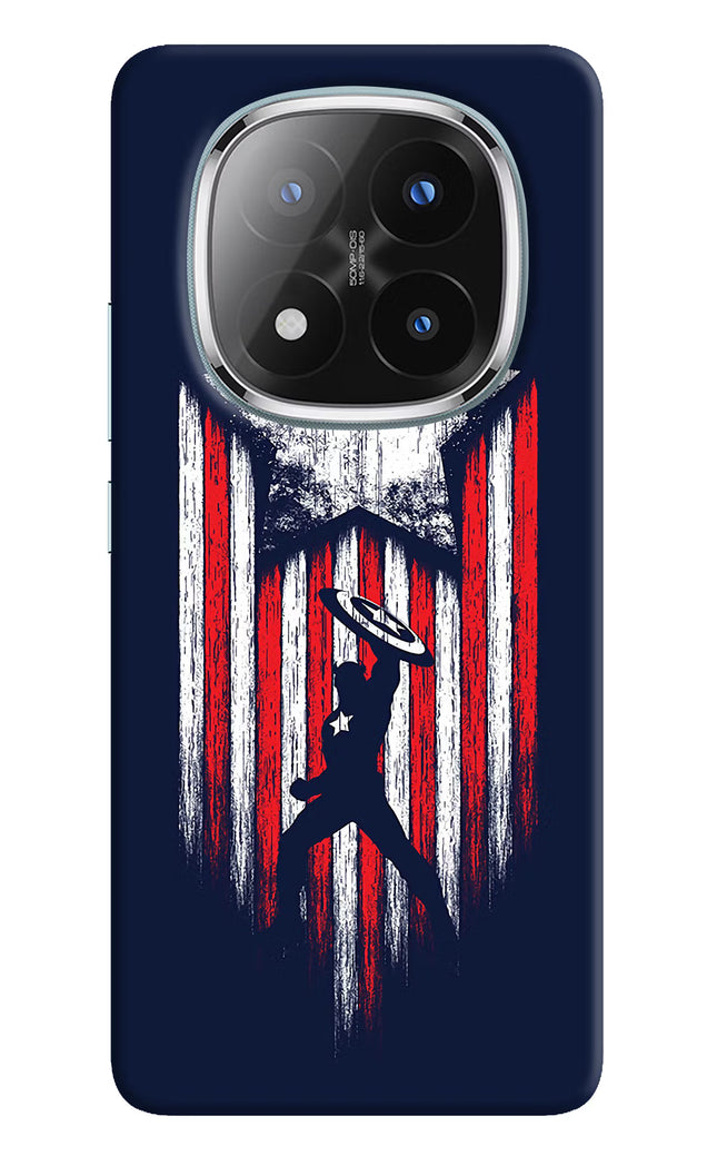 Captain America Marvel Art Redmi Note 14 Pro Plus 5G Hard Case Back Cover by Casekaro