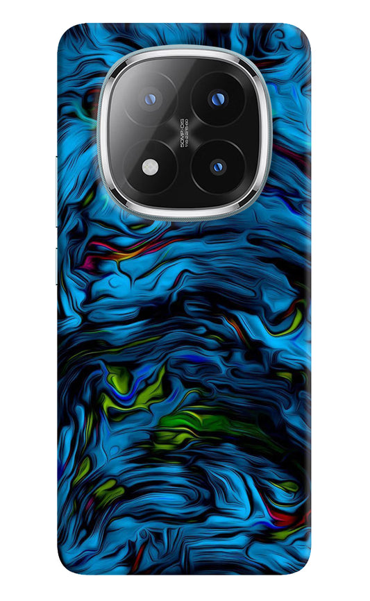 Dark Blue Abstract Redmi Note 14 Pro Plus 5G Back Cover