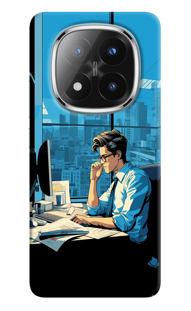Focused Hustler (AI Generated) Redmi Note 14 Pro Plus 5G Hard Case Back Cover by Casekaro