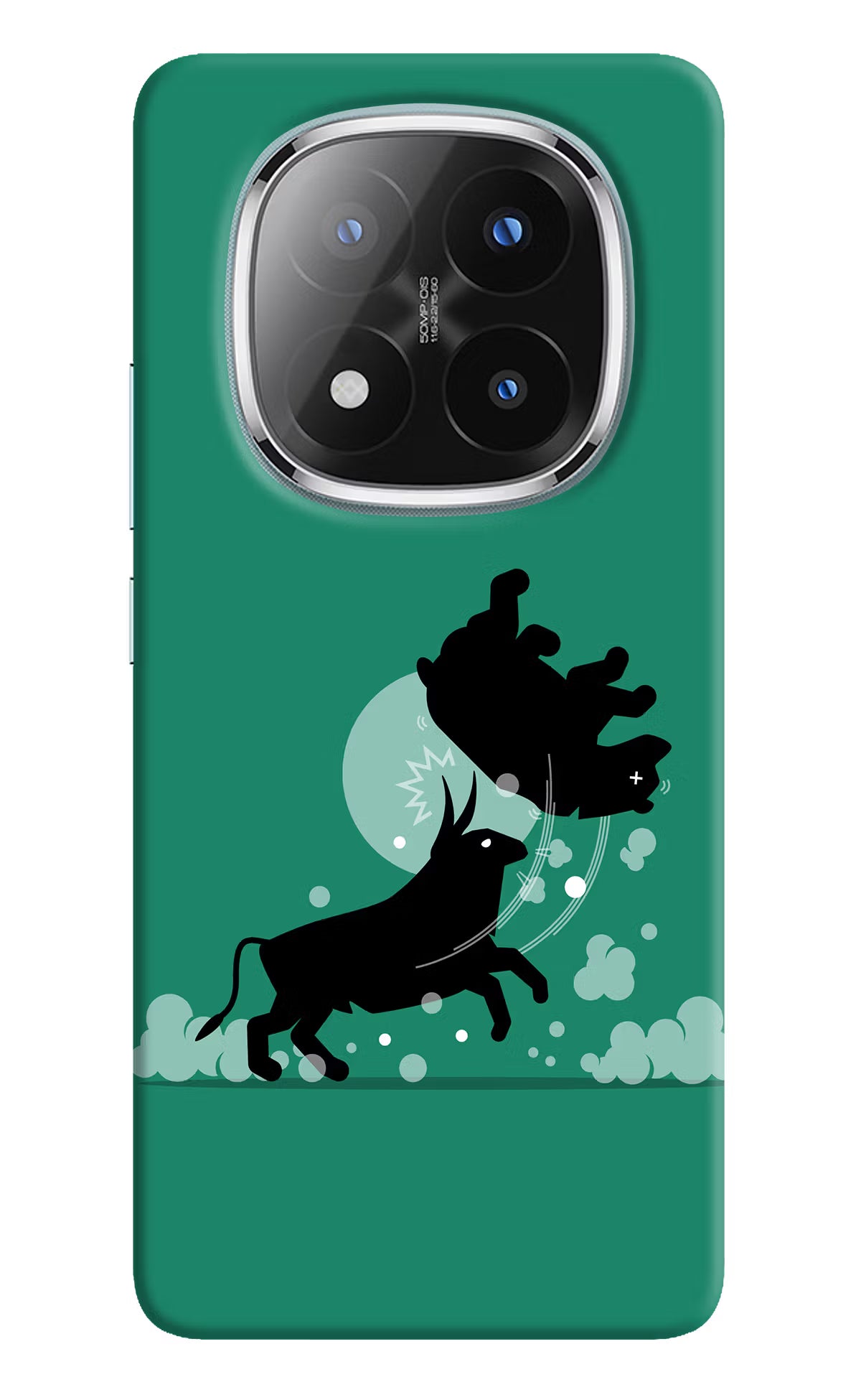 Bull Conqueror Redmi Note 14 Pro Plus 5G Back Cover