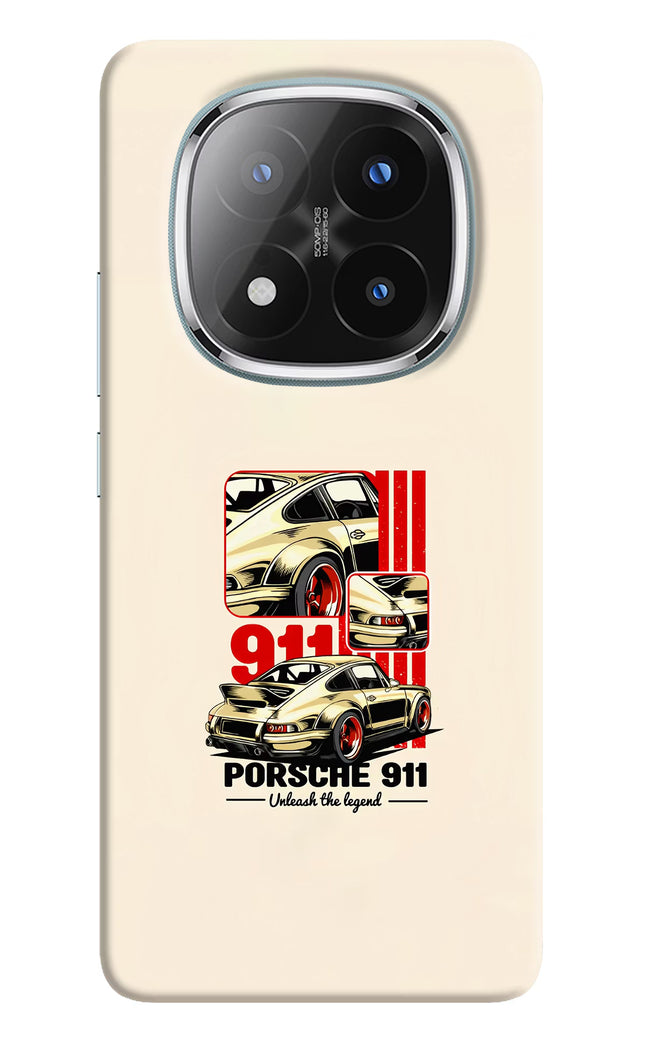 Classic Porsche 911 Redmi Note 14 Pro Plus 5G Hard Case Back Cover by Casekaro