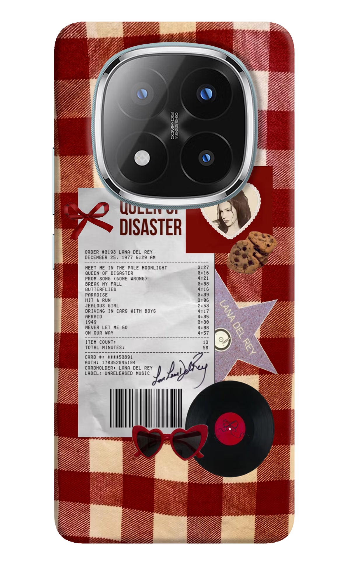 Queen of Disaster Redmi Note 14 Pro Plus 5G Back Cover