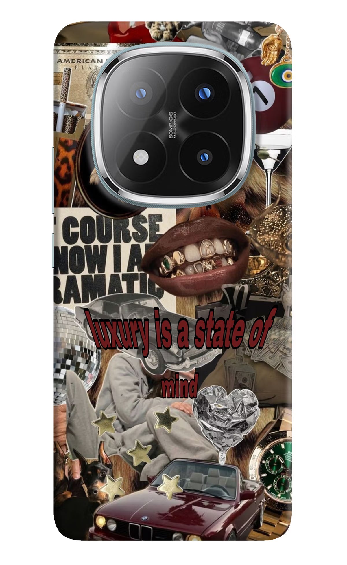 Luxury Redmi Note 14 Pro Plus 5G Back Cover