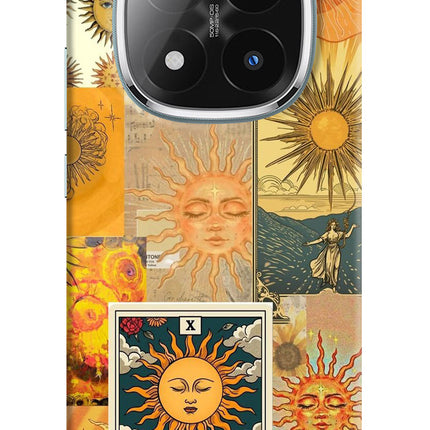 Sun Redmi Note 14 Pro Plus 5G Hard Case Back Cover by Casekaro