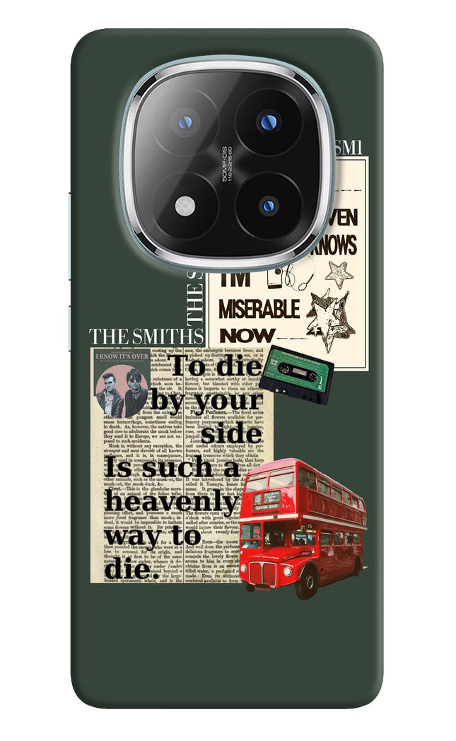 The Smiths Redmi Note 14 Pro Plus 5G Hard Case Back Cover by Casekaro