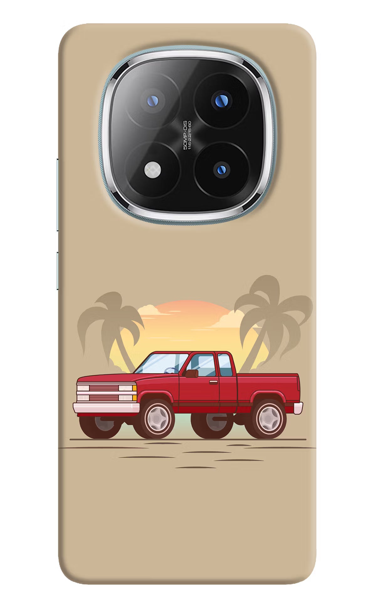 Desert Classic Drive Redmi Note 14 Pro Plus 5G Back Cover