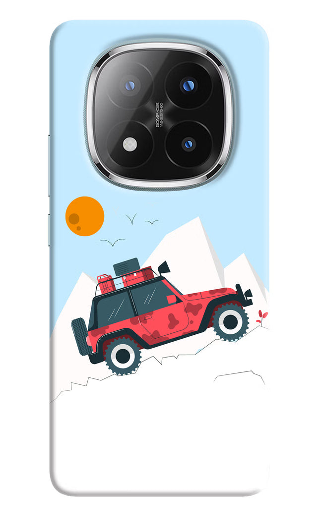 Mountain Trail Beast Redmi Note 14 Pro Plus 5G Hard Case Back Cover by Casekaro