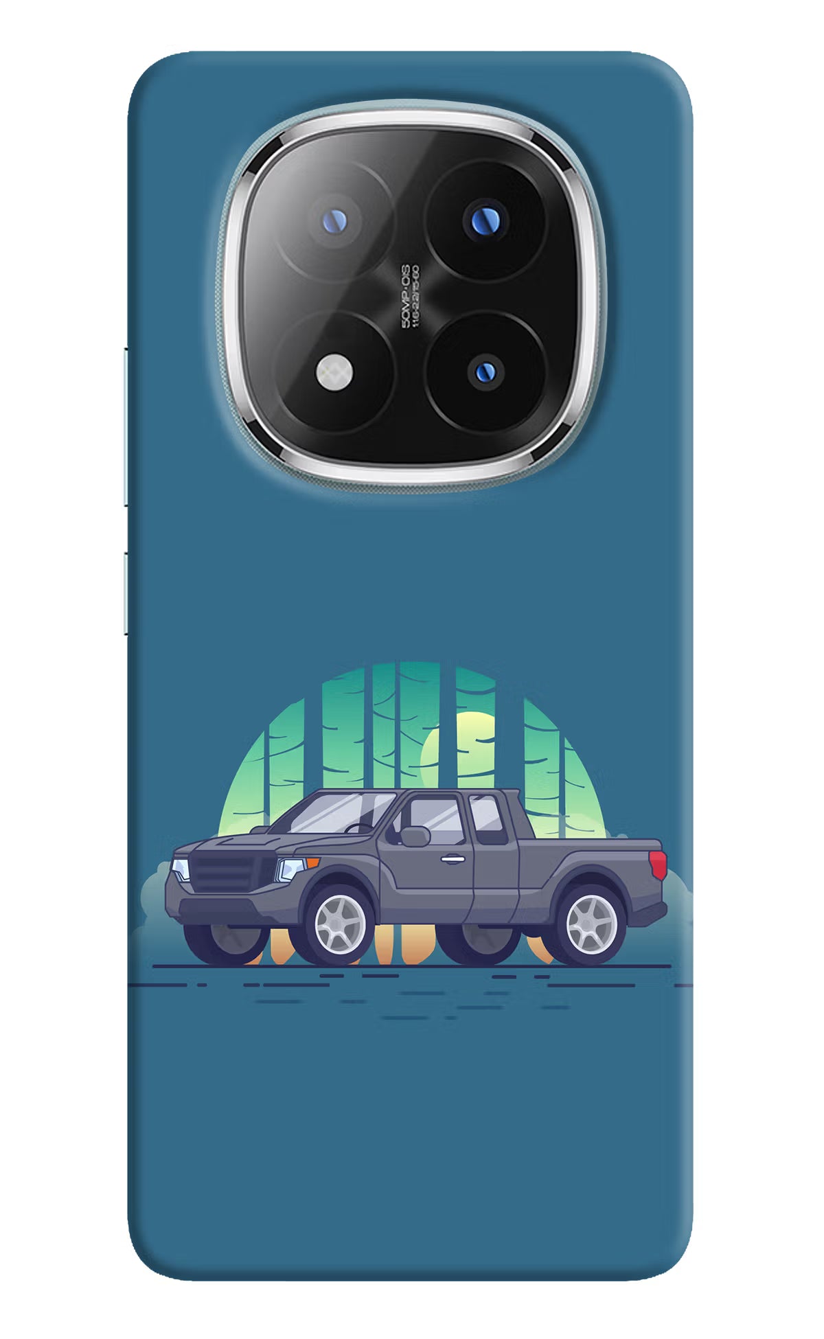 Retro Garage Vibe Redmi Note 14 Pro Plus 5G Back Cover