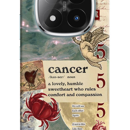 Cancer Zodiac Redmi Note 14 Pro Plus 5G Hard Case Back Cover by Casekaro