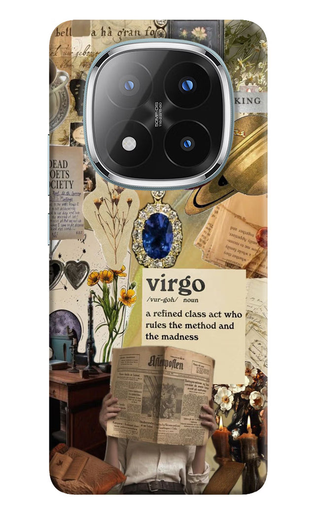 Virgo Zodiac Redmi Note 14 Pro Plus 5G Hard Case Back Cover by Casekaro