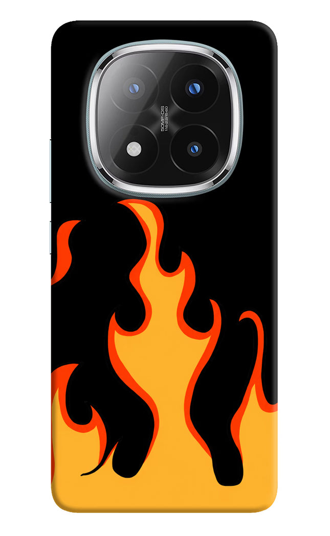 Fired Up – Black Redmi Note 14 Pro Plus 5G Hard Case Back Cover by Casekaro