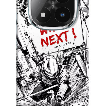 Who's Next Redmi Note 14 Pro Plus 5G Hard Case Back Cover by Casekaro