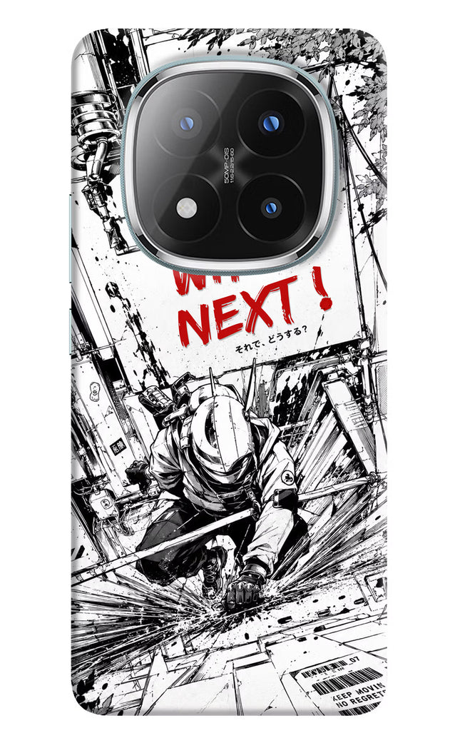 Who's Next Redmi Note 14 Pro Plus 5G Hard Case Back Cover by Casekaro