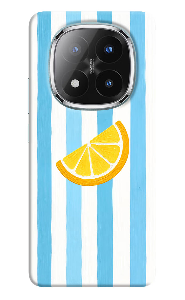 Summer Lemon Redmi Note 14 Pro Plus 5G Hard Case Back Cover by Casekaro
