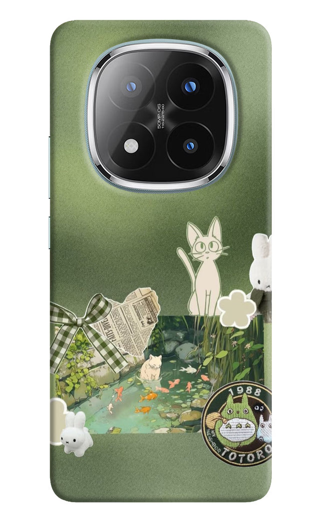 Aesthetic anime Redmi Note 14 Pro Plus 5G Hard Case Back Cover by Casekaro
