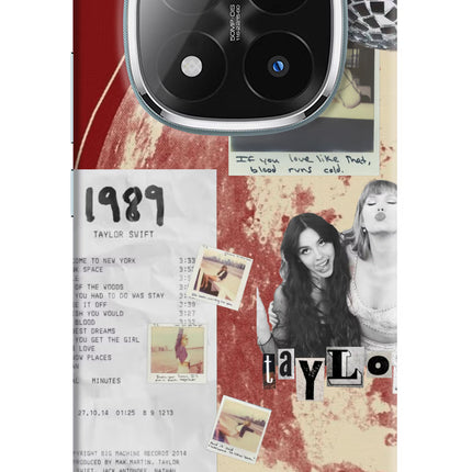 Taylor Swift Redmi Note 14 Pro Plus 5G Hard Case Back Cover by Casekaro