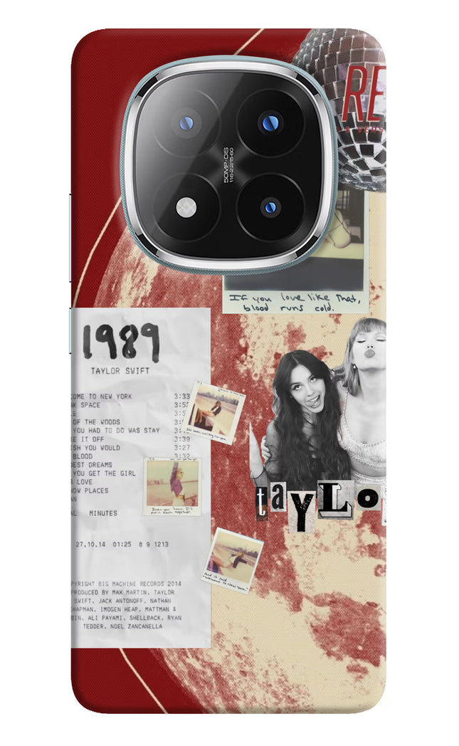 Taylor Swift Redmi Note 14 Pro Plus 5G Hard Case Back Cover by Casekaro